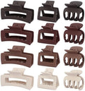 SMKSL 12 Pcs Hair Claw Clips for Women & Girls 3 Styles Hair Accessories by SMKSLHAIRCLAWCLIP