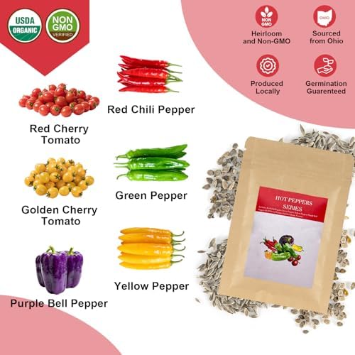 TitaniX Salsa Garden Seed Pod Kit for Hydroponic System– 7 Pods - Image 2