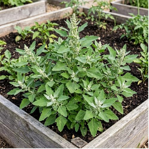 10,000+ Lambs Quarters Seeds – Chenopodium Album Garden Herb Seeds – Goosefoot Wild Herb Seeds for Outdoor Garden, Raised Beds & Containers by Jocadew