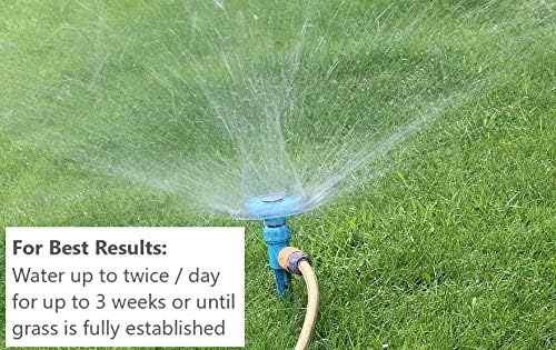Burlingham Seeds Blue Magic Overseed Mix | 70percent Kentucky Bluegrass 30percent Perennial Ryegrass | Blue TAG Certified Grass Seed (50 lbs (20,000 sq ft)), Brown - Image 3