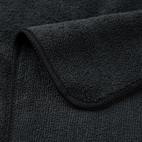 POLYTE 340 GSM Quick Dry Microfiber Hair Salon Towel, 16x29 in, 8 Pack - Image 5