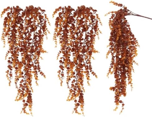 RECUTMS 3Pcs 31.5" Artificial Monkey Hanging Plants Fake Hanging Vine Plant by RECUTMS