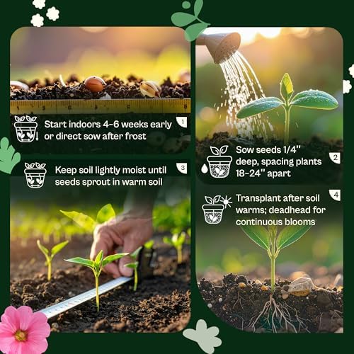 SVI 550 Mix Cactus Zinnia Seeds for 2026 (Zinnia elegans) – Giant Zinnias Super Seed Mix, Giant Flowers Seed Packets Bulk – Cut Flower Seeds to Plant Outside & Indoor Garden Flowers Bed, Containers - Image 5