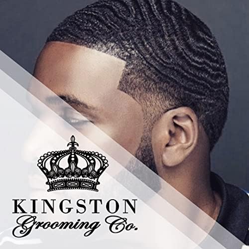 Kingston Grooming Co. Firm 360 Wave Brush for Men- Boar Bristle Palm Brush - Image 6