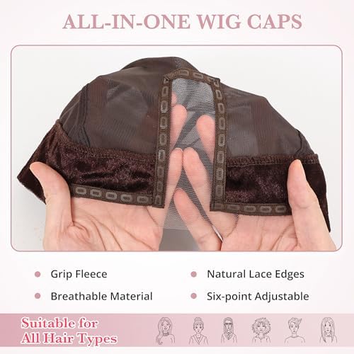 Wig Caps for Women Non Slip - All-in-1 Wig Cap for Lace Front Wigs - Image 6