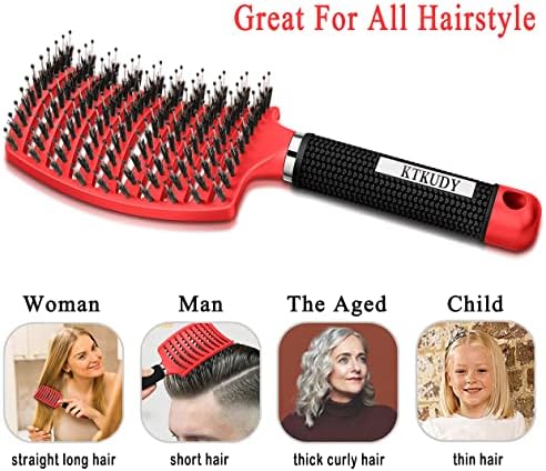 Detangling Brush for Women & Kids, Wet & Dry Hair, All Hair Types - Image 6