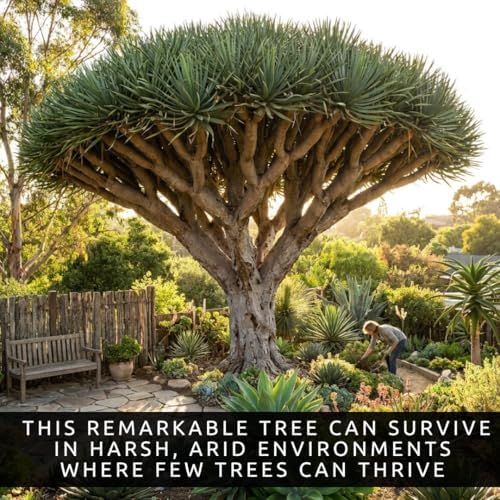 15 Dragon Blood Tree Seeds | Dracaena Cinnabari Exotic Tree Seeds - Image 3