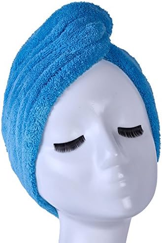 YYXR Microfiber Quick Drying Hair Towel Wrap - Super Absorbent Drastically Reduce Hair Drying Time - Image 4