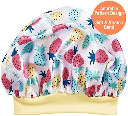 Red by Kiss Baby Satin Bonnet Sleep Caps Hair Wraps Hair Bonnet - Image 2