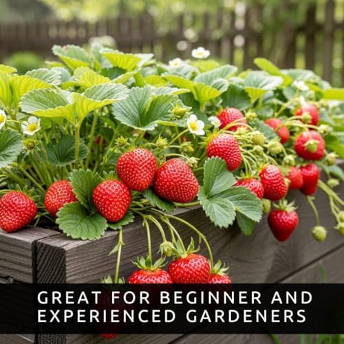 12 Seascape Strawberry Plants – Everbearing Strawberry Runners – Sweet, Large Red Berries – Cold Hardy, High Yield Strawberry Plants for Home Gardens (One Dozen Plants) - Image 3