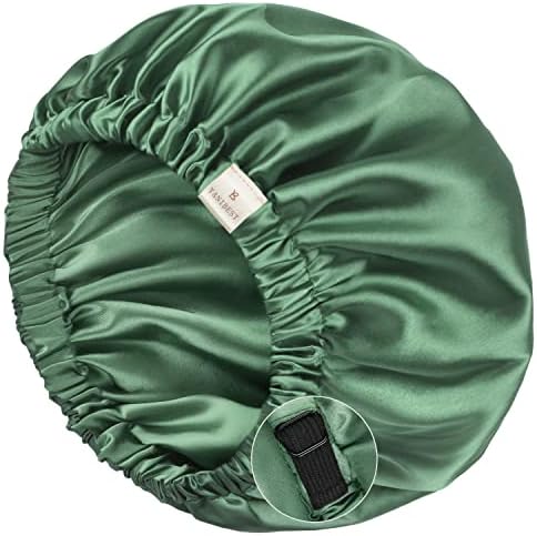 YANIBEST Satin Bonnet for Sleeping Women Men, Adjustable Hair Bonnet by yanibest