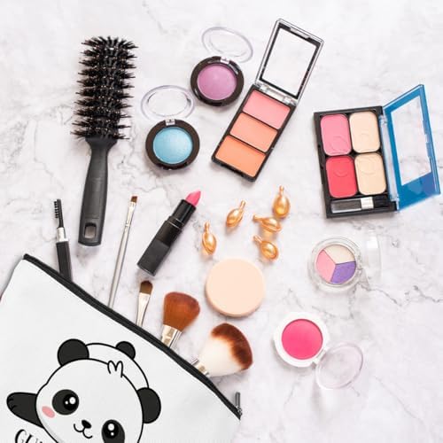 Panda Gifts Makeup Bag for Women Girls - Cute Baby Panda Panda Lovers - Image 4