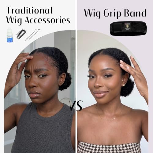 Dreamlover Wig Grip Band for Women, Black - Image 6