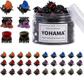YOHAMA 36Pcs Colorful Mini Hair Claw Clips Kid Adult Strong Hold Bangs Clip by YOHAMA