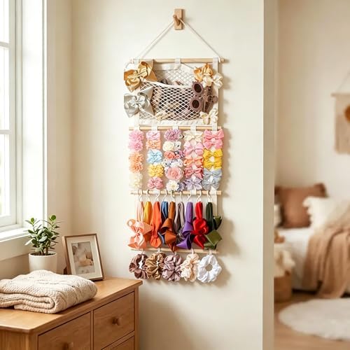 kangaroo Headband Holder Hair Bows Organizer for Baby Girls Nursery Decor - Image 3