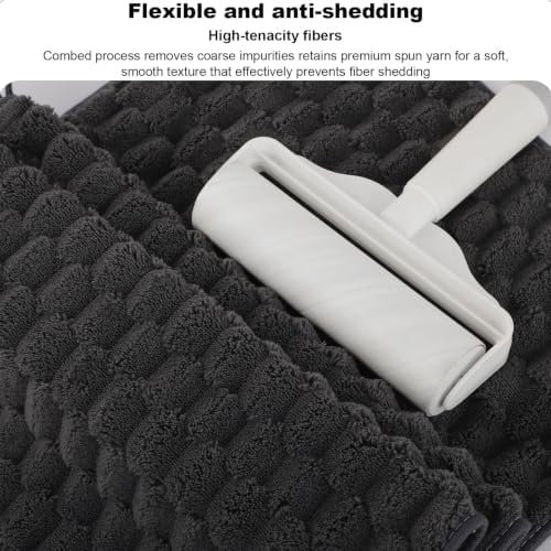 Cloud Velvet Hand Towels 3-Pack 14"x29.6" - Ultra Soft Microfiber Washcloths Set for Bathroom, Quick Dry Face & Hair Towels for Gym Spa - Image 5