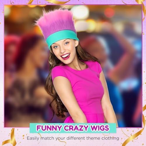 Crazy Wig Hairy Headband Hat - Image 4