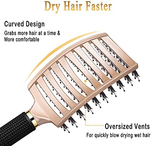 Detangling Brush for Women & Kids, Wet & Dry Hair, All Hair Types - Image 6