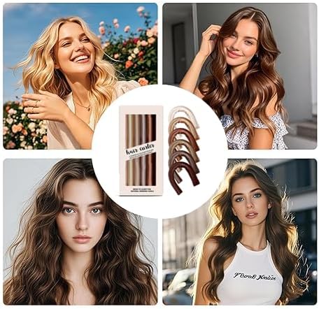 6Pcs Overnight Heatless Hair Curler Blowout Rods Jumbo Soft Hair Curler - Image 6