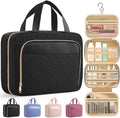 HOTOR Hanging Travel Toiletry Bag Women Men, Black, Large by HOTOR
