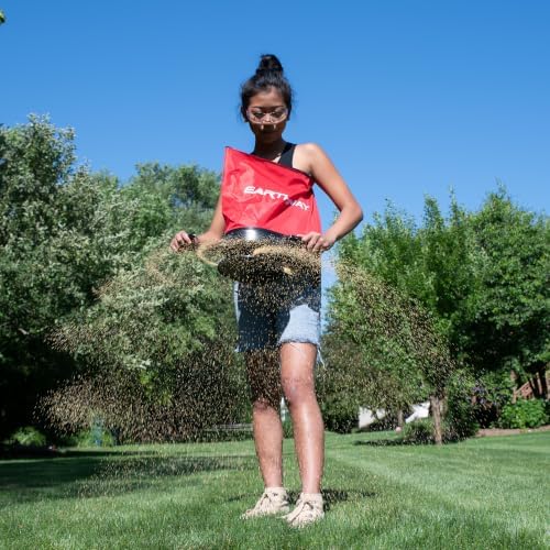 EarthWay Products 2750 25lb Nylon Bag Seeder Spreader - Red, Durable, Water Resistant, Food Plot Equipment, Seed Spreader, Grass Seeder Made for Hunters, Farmers, Gardeners, Lawn Maintenance - Image 3