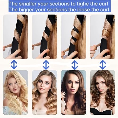 Heatless Hair Curler Headband With Removable & Adjustable Curling Rod - Image 5