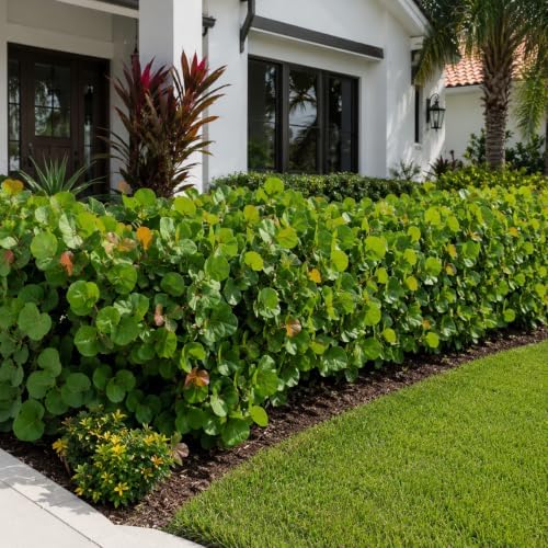 Seagrape Plant | 40 Live Plants | Coccoloba Uvifera | Tropical Foliage, Coastal Landscaping, Beachfront Gardens, Ornamental Tree, Outdoor Decor - Image 4