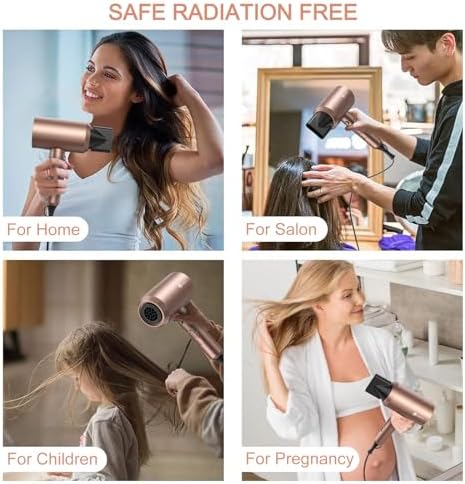 slopehill Professional Ionic Hair Dryer, Mocha Mousse - Image 7