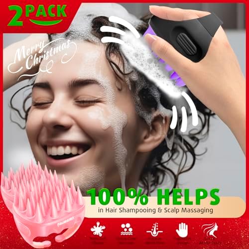 Cbiumpro 2 Pack Scalp Massager Shampoo Brush Scrubber Exfoliator - Image 4