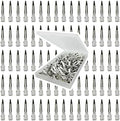 HiJeaton Metal Silver Loc Clips for Hair Retwist Dread Pin Curl Pro Styling by HiJeaton