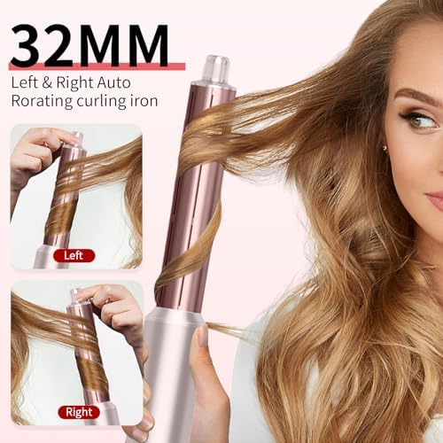 9-in-1 Professional Hair Styler, Wrap Air Curler & Dryer Brush - Image 5