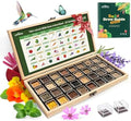 Lush&Dew Zone 6 Heirloom Survival Seed Kit, 32 Types 30,000+ Non-GMO Seeds by LUSHDEW