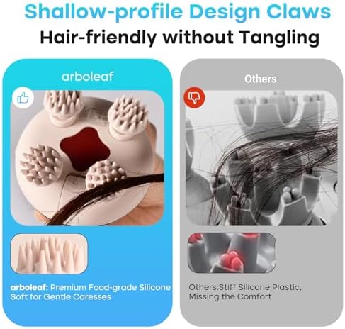 arboleaf Electric Scalp Massager Head Massager Scalp Stress Relax - Image 3