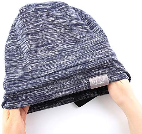 Beanie Sleep Hats Bonnet for Women Girls Curly Frizzy Hair Cover - Image 2