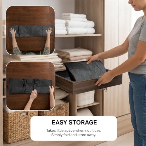 LAMINET Padded Table Leaf Storage Bag, Heavy-Duty Flannel, Water Resistant - Image 4