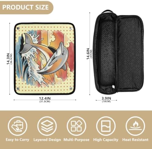 Yuiboo Hot Hair Tool Storage Bag with Heat Resistant Mat - Image 4