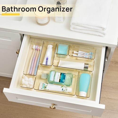 Vtopmart 25 Pack Plastic Drawer Organizers with Anti-slip Rubber Pads - Image 5