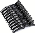 HH&LL Hair Clips for Women – Wide Teeth & Double-Hinged Design – Alligator Styling Sectioning Clips of Professional Hair Salon Quality - 10Pack by HHLL