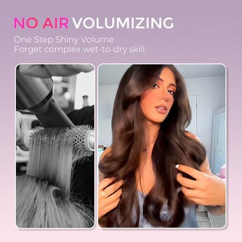 TYMO Thermal Brush Curling Brush, STYLUX 1.7" Heated Round for Blowout Look - Image 2