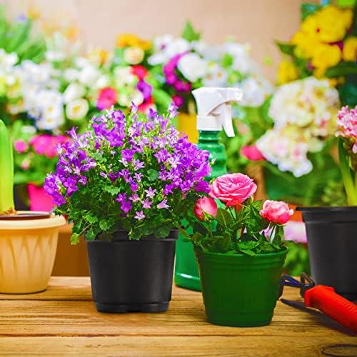MIXC Nursery Pots with Humidity Dome, 4" Seed Starting Pot 30 Pack, Black - Image 7