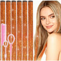 Hair Tinsel Clip in Orange Fairy Hair Tinsel Kit by Rootoofocusesonthesecretstoenhancingwomensbeauty