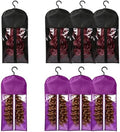 6PCS Wig Storage Hair Extensions Holder 3PCS Black & 3PCS Purple Color by NEYQ