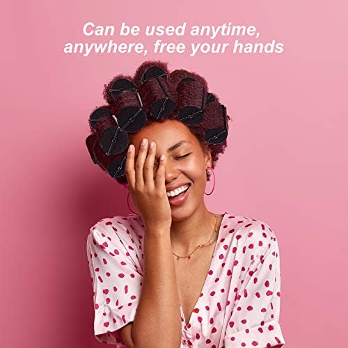 Syhood 18 Pcs Satin Foam Hair Rollers for Black Women with Comb, 1.42 Inch - Image 5