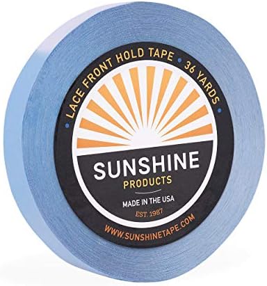 Lace Front Hold Wig Adhesive Tape Roll, Hair Replacement Toupee Tape (3/4" x 36 yds) by SunshineTapeProducts