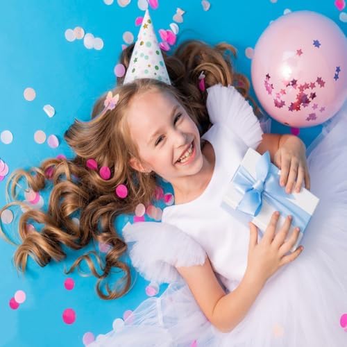 6 Pcs Unicorn Hair Bows Hair Clips For Girls Rainbow Hair Extensions For Kids Toddler Kids Ponytails Hand-made Cute Glitter Hair Accessories - Image 6