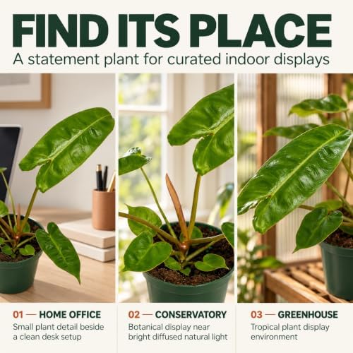 Rare Philodendron Billietiae Live Plant - Fully Rooted Indoor Houseplant - Image 5