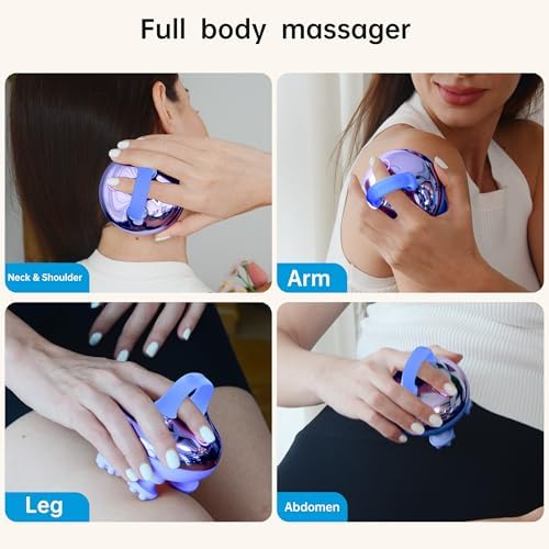 COMFIER Cordless Scalp Massager Hair Growth with 3 kneading Modes,Waterproof Head Massage with 8 Claws for Deep Cleansing,Body Cat Head Scratcher,Gift for Women - Image 4