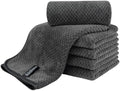 KinHwa Bathroom Hand Towels, Microfiber Face Towels, 11x20 Inch, 6 Pack by KinHwa