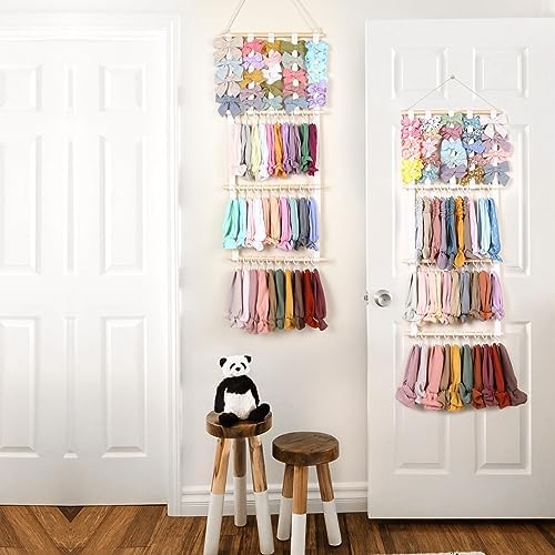 POVETIRE Headband Holder Bows Organizer for Girls Large Storage Capacity - Image 6