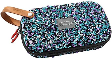 RemeeHi Hair Lace Wig Travel Bag Storage Case,Hair Wig Hair Tools Hairdressing Bag, Hair Stylist Cosmetic Organizer with Accessory Pockets Small G112 - Image 4
